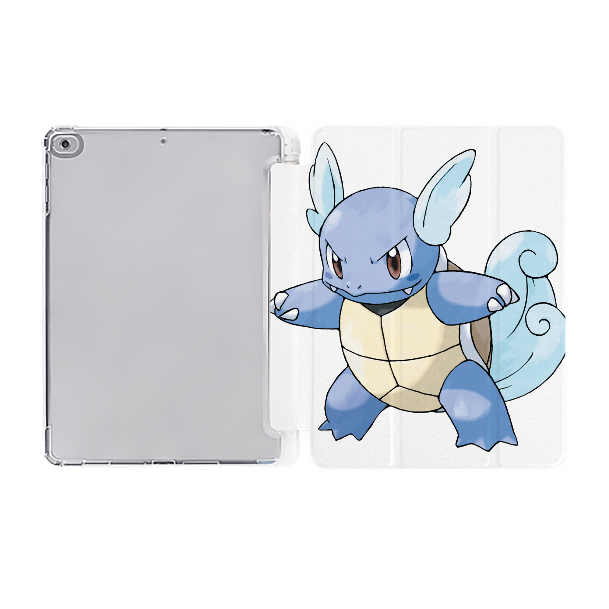 （画像用） ポケットモンスター Pokémon IPad ケース ペン収納付き 三つ折りスタンド PUレザー×シリコン 対応機種9.5/10.5/10.9インチ